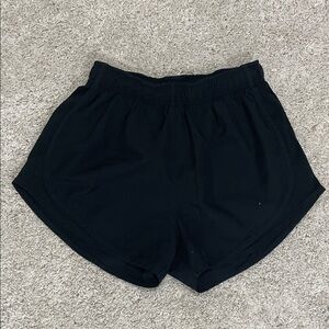 All Black Nike Athletic Shorts